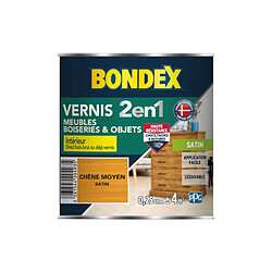 VERNIS CHENE MOYEN SATIN 250ML BONDEX - 420493