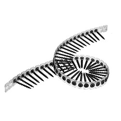 1000 vis en bande pour plaque de plâtre SENCO 35B35MP 3,5 x 35 mm