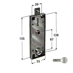 Prefer serrure pour porte de garage basculante