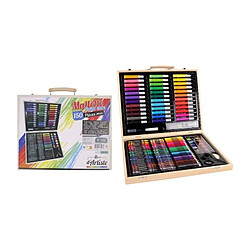 Ss Marque Mallette de dessin - MAIN D'ARTISTE - 150 Pieces - Loisir Créatif - Des 5 ans