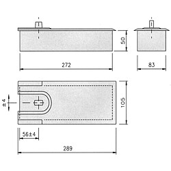 Lcn Pivot de sol pour porte