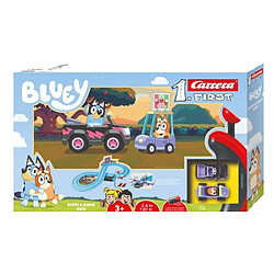 Circuit voitures Carrera First Bluey et Bingo Race