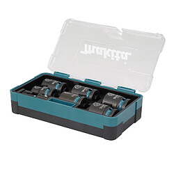 Avis Makita Coffret 6 douilles impact 1/2" - Noir