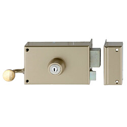 Serrure monopoint KESO 8000 horizontale tirage cylindre de 45 mm droite HERACLES 120300 56 1AFB