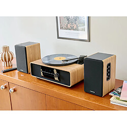 Acheter Thomson Enceintes bibliothèque Bluetooth 5.3 - 150 W - Noir et bois