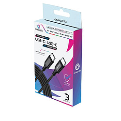 Câble de charge rapide tressé Oniverse USB C vers USB C 3 m Noir