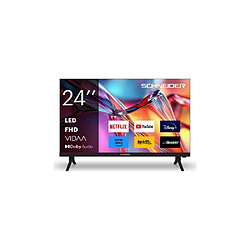 24'' FHD NOIR SMART TV -VIDA - HDMI - USB - DOLBY AUDIO SCHNEIDER - 24A2