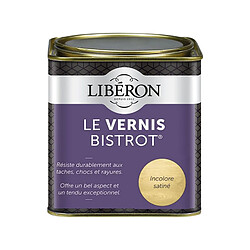 VERNIS BISTROT 0.5L SATINE INCOLORE LIBERON - 003570