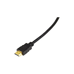 CORDON HDMI GOLD HQ 1.8M NOIR PROFILE - 401402301