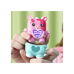 Hasbro Peluche interactive Nano-mals Mootilda - Rose pas cher