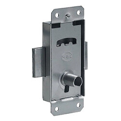 Serrure à pattes axe 20 mm finition fer ajustage S45 sans clé DEVISMES 12252 002