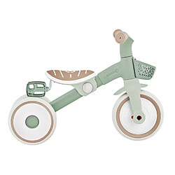 Tricycle Globber Learning Trike 2 en 1 ecologic Sauge