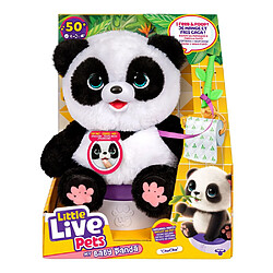Little live pets peluche interactive bébé panda - Multicolore