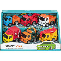 Collection de 6 véhicules métal A2502302