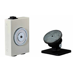 Ventouse murale 50kg pour maintien porte ouverte 24V standard PERJES VEM4550BCI24CPA