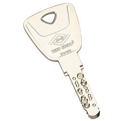 Serrure 3 points KESO 8000 verticale à tirage cylindre 45 mm gauche sans tringle JPM 510000 92 2AFB