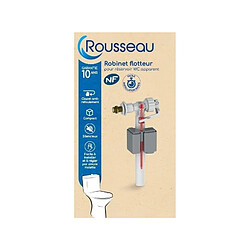 Robinet flotteur latéral pour réservoir WC apparent - ROUSSEAU - Certifié NF