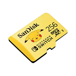 Avis Carte mémoire micro SD Sandisk Nintendo Switch System Pokemon 256Go