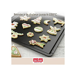 Zenker ensemble plaques pâtisserie - Noir pas cher