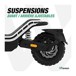 Acheter Trottinette électrique - WISPEED - SUVPILOT 480 - 900 W max - 10'' - 18Ah 48 V