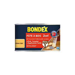 PATE A BOIS CHENE CLAIR 250GR BONDEX - 420481