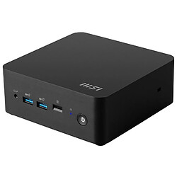 MSI Cubi NUC 13MQG 070EU Intel® Core™ i7 i7 1365U 16 Go DDR5 SDRAM 1 To SSD Windows 11 Pro Mini PC Noir