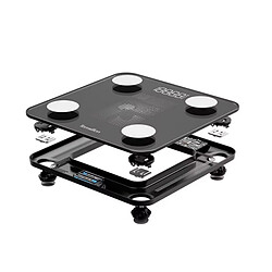 Avis Impédancemètre et corde à sauter connectés 180kg/100g noir - GYMFITCONNECT - TERRAILLON