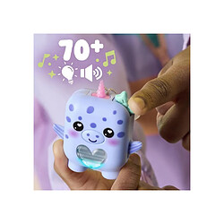 Hasbro Nano-mals Bubbly narval interactif - Bleu