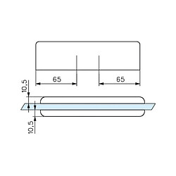 Stremler Penture massive basse - Laiton poli