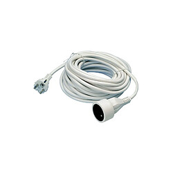 RALLONGE 10M BLANC 3G1.5 PROFILE - 502401126