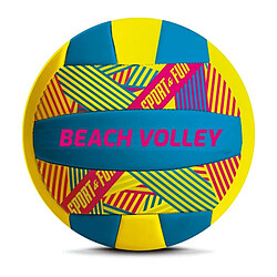 Sport and fun Ballon de plage volley - Blanc