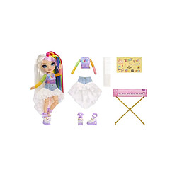 Rainbow high poupée mannequin Jr High Rockband Amaya pas cher