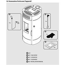 Avis Poele a granulés - INVICTA - Lodi 6 - Etanche - SDC WIFI - Noir