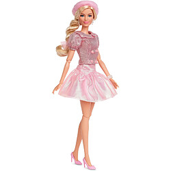 Barbie Poupée mannequin film - Béret rose pas cher