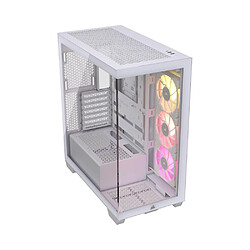 CORSAIR 3500X RS R ARGB Mid Tower PC Case, White