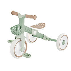 Tricycle Globber Learning Trike 2 en 1 ecologic Sauge