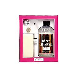 COFFRET LAMPE BRIQ.BLC+500ML CEDRE LIB LAMPE DU PARFUMEUR - 0281