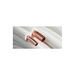 Couronne cuivre frigorifique isolée 8mm 1 4 3 8 PE 20m 020 TLM1 2320