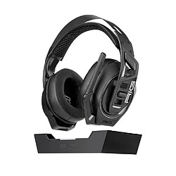 Casque gaming sans fil double connectivité et base de charge Plantronics RIG 900 Max HS Noir pour PS5 Nintendo Switch et PC