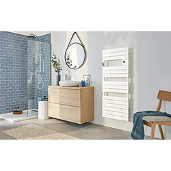 Sèche serviettes électrique connecté avec soufflerie 1750W ADÉLIS digital blanc carat ATLANTIC – 861645