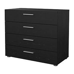 Avis Commode 4 tiroirs - Noir