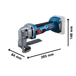 Cisaille à tôle 18V GSC 18V 16 E (sans batterie ni chargeur) en boite carton BOSCH 0601926300