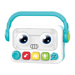 Jnx baladeur robot musical enfant - Bleu pas cher