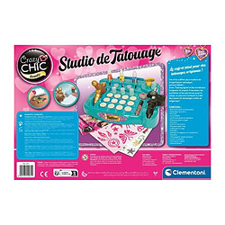 CLEMENTONI - Studio de tatouage pour enfant - A partir de 7 ans