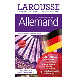 Allemand : dictionnaire poche : français-allemand, allemand-français