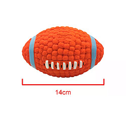 General Jouets pour petits et grands chiens Chihuahua Golden Retriever Balles en latex naturel pour chien Jouet interactif à mâcher anti-morsure pour chien Jouets couineurs pour animaux de compagnie~01396 