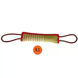 General Jouet de dressage pour chien durable, bâton de morsure pour chien, jouet pour chiot avec poignées en corde, grand jeu interactif de dressage pour chien à mâcher~00807