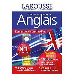 Anglais : dictionnaire mini : français-anglais, anglais-français. English : mini dictionary : French-English, English-French