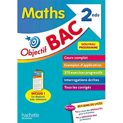 Maths 2de : nouveau programme