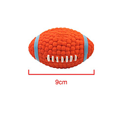 General Jouets pour petits et grands chiens Chihuahua Golden Retriever Balles en latex naturel pour chien Jouet interactif à mâcher anti-morsure pour chien Jouets couineurs pour animaux de compagnie~01147 